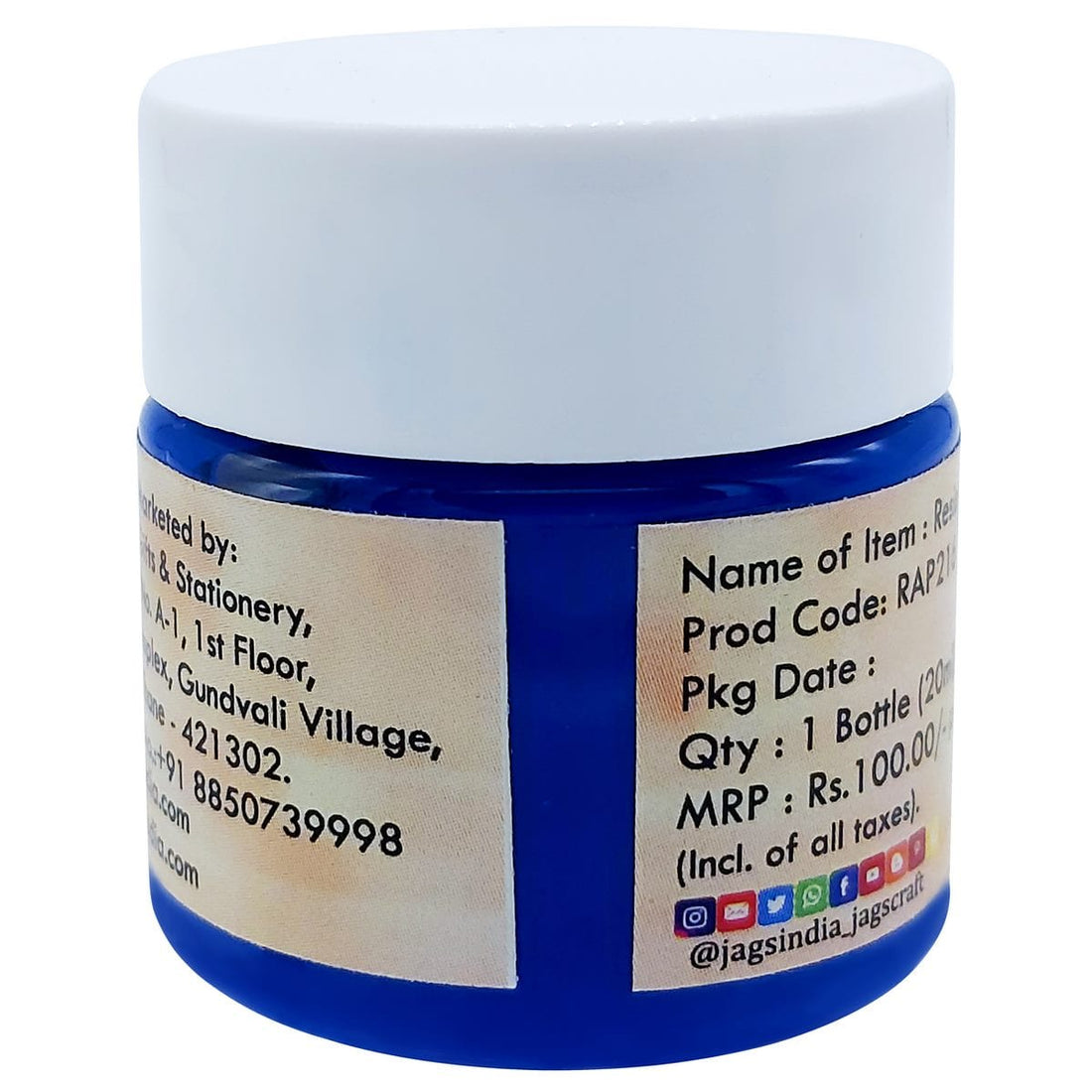 Resin Art Pigments 20ML Deep Blue RAP216