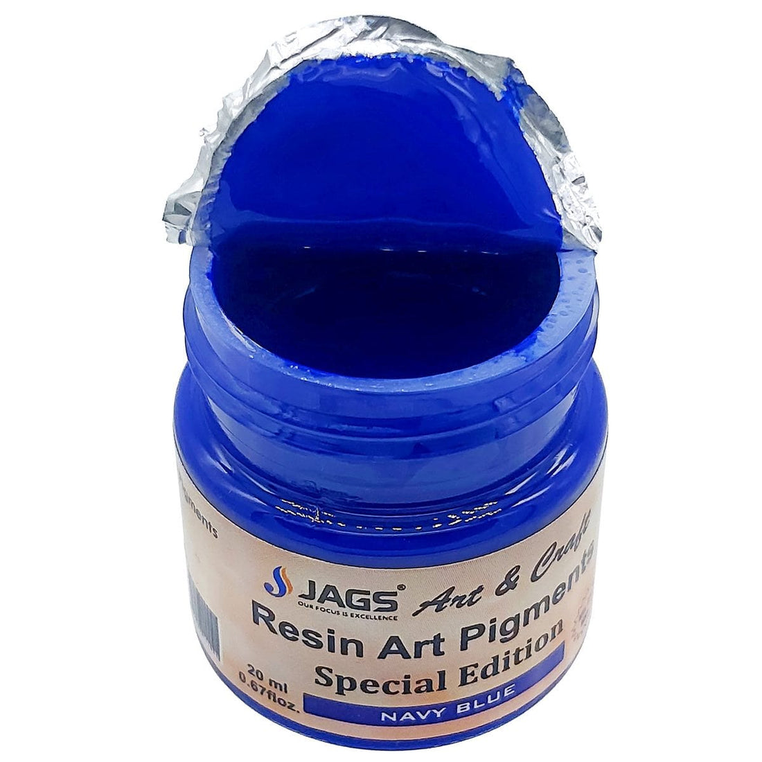 jags-mumbai Resin Pigment Resin Art Pigments 20ML Navy Blue RAP215