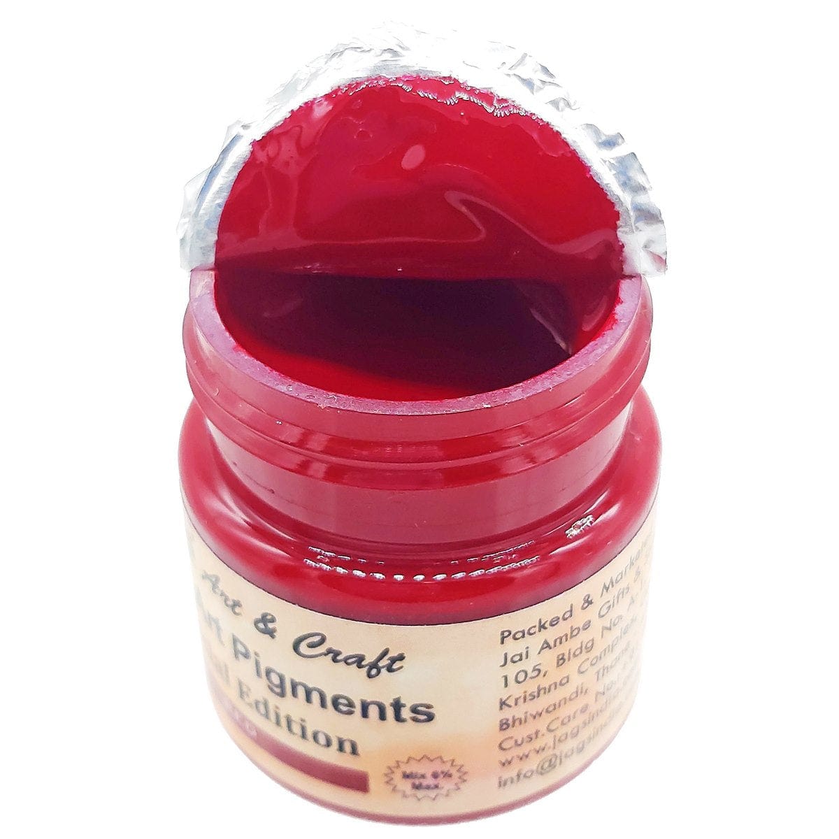 jags-mumbai Resin Pigment Resin Art Pigments 20ML Red RAP203