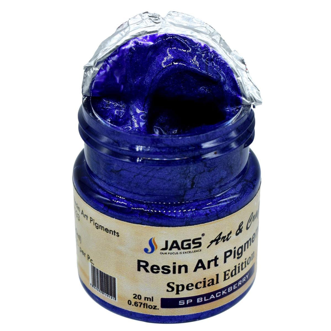 jags-mumbai Resin Pigment Resin Art Pigments 20ML Sp Blackberry RAP233