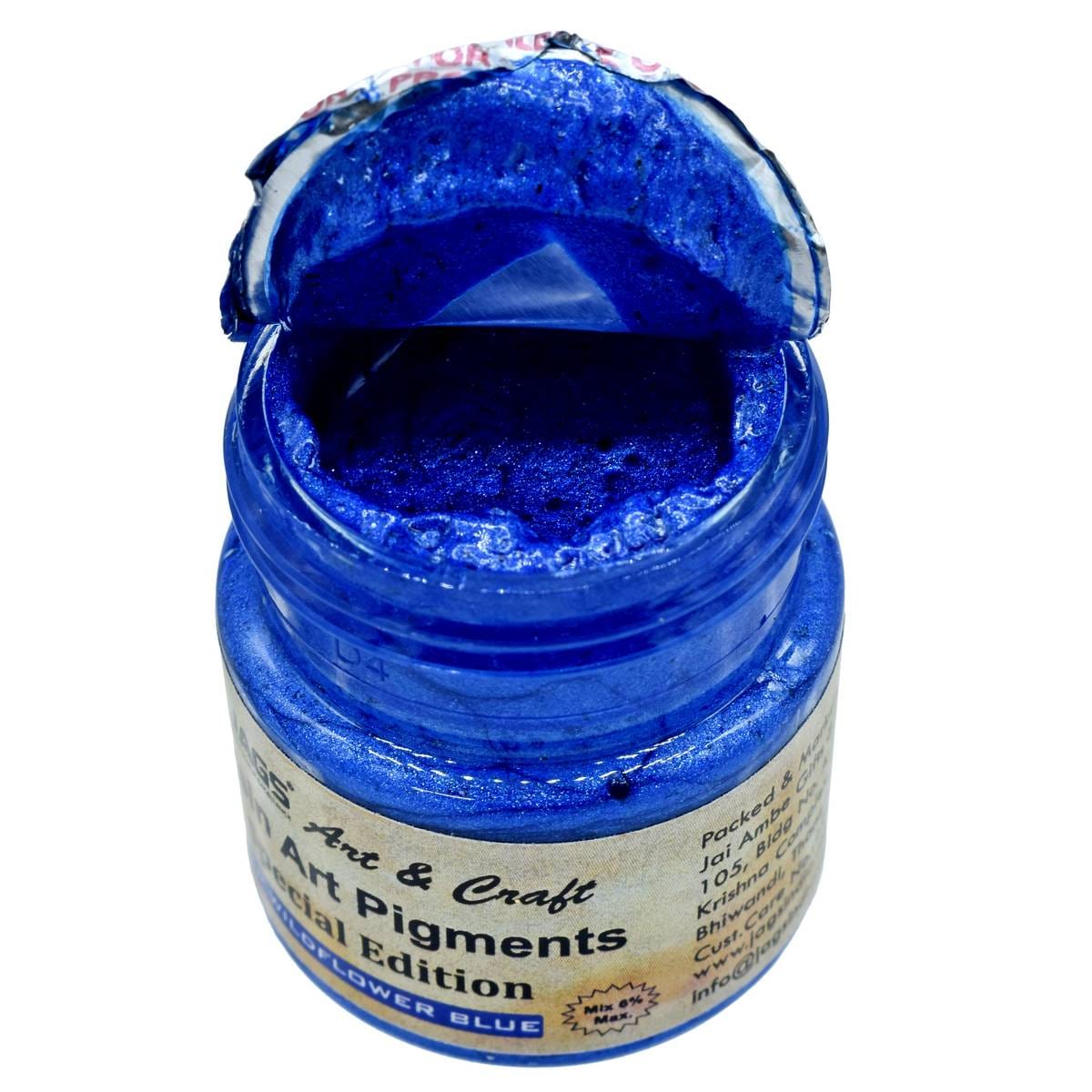 jags-mumbai Artificial Flower Resin Art Pigments 20ML Sp Wildflower Blue RAP246