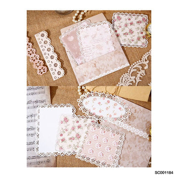 Retro Lace Border Paper Cutout 20Pc     Code  Sc001184