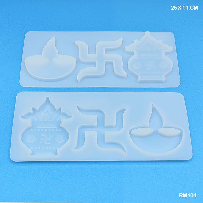 MG Traders Mould Rm104 Silicone Mold 25 X 11.Cm