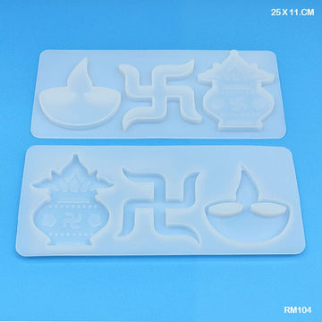 MG Traders Mould Rm104 Silicone Mold 25 X 11.Cm