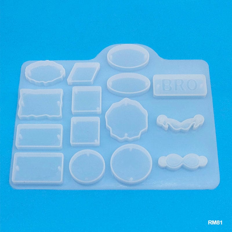 MG Traders Mould Rm81 Silicone Mold 5X7"