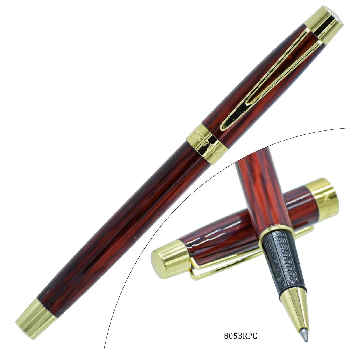 Roller Pen Colour Golden Clip – Inkarto