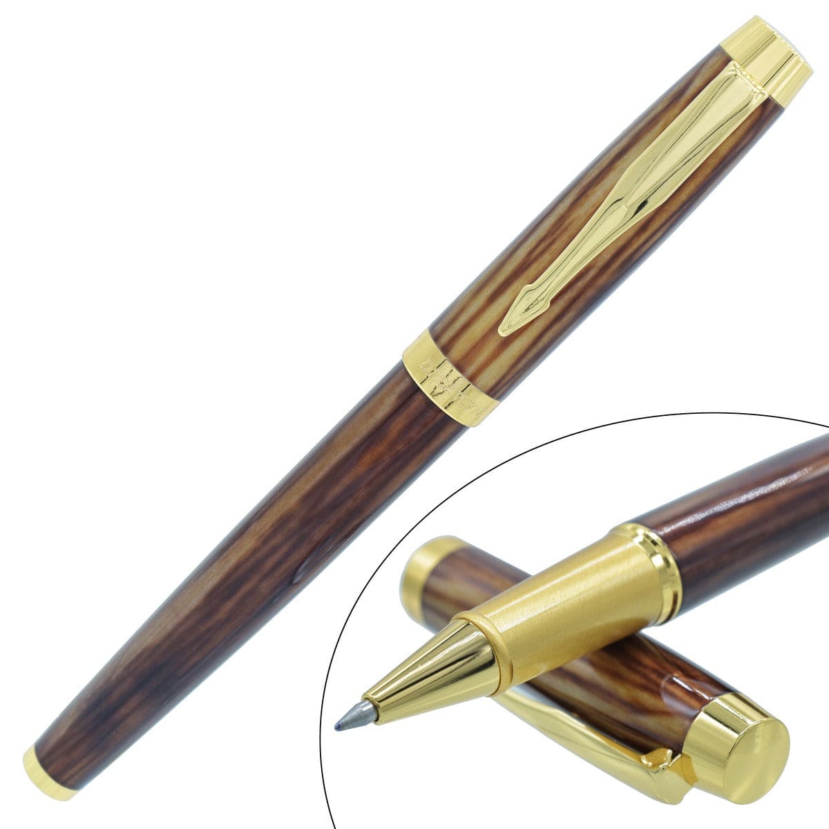 jags-mumbai Roller Pens Roller Pen Colour Golden Clip