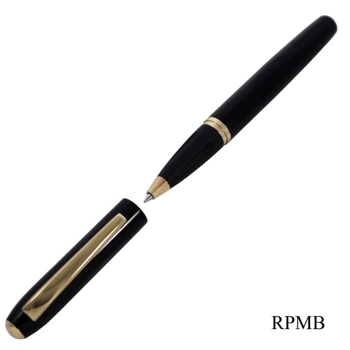 jags-mumbai Pen Roller Pen Magnetic Black with Golden