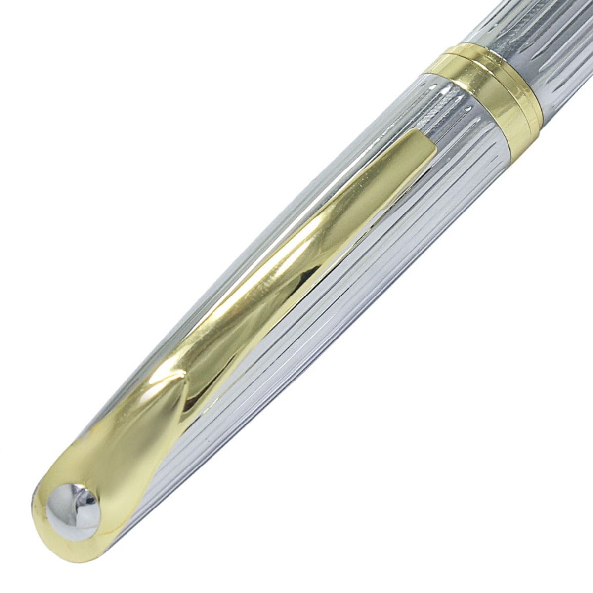 jags-mumbai Roller Pens Roller Pen Silver Golden Clip