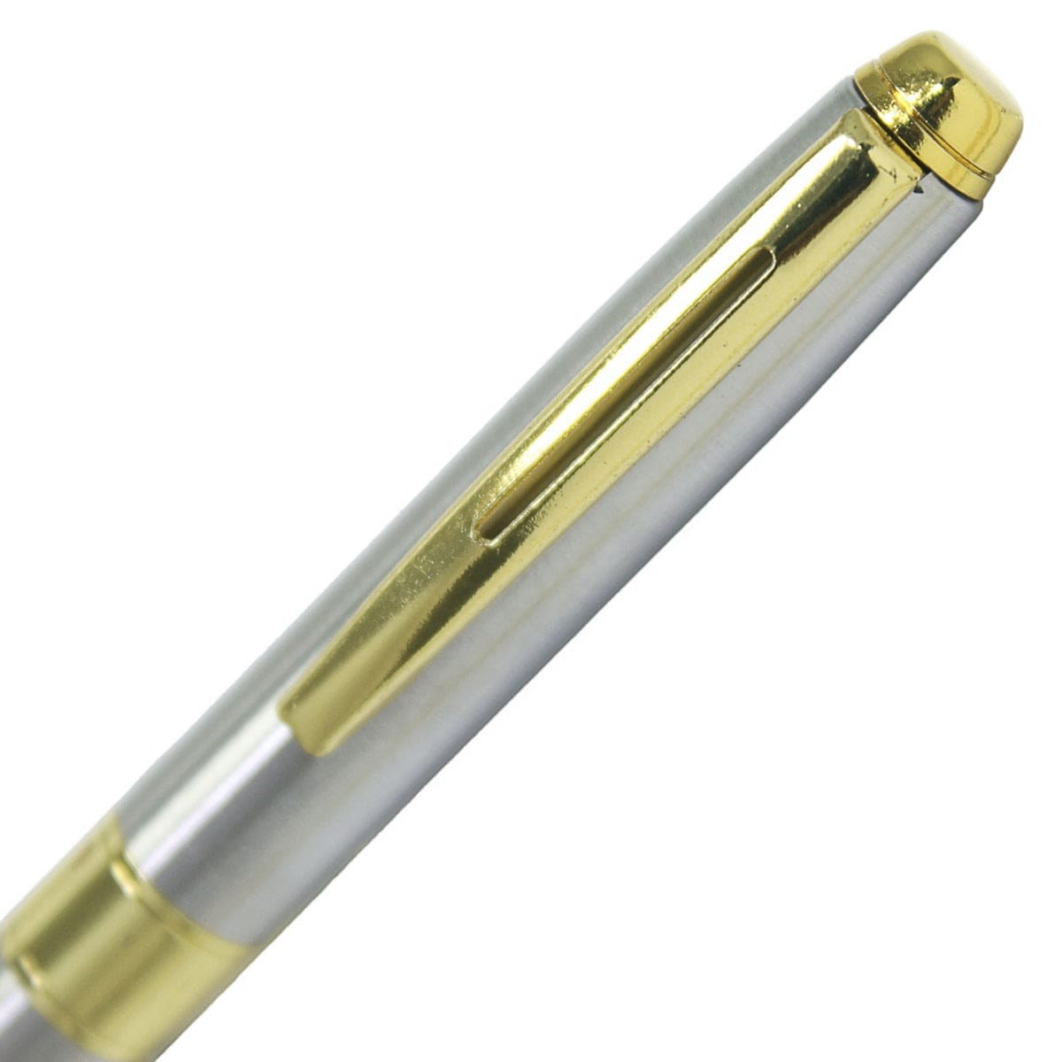 jags-mumbai Roller Pens Roller Pen Silver Golden Clip