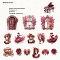 Mg040-00104 Romantic Baroque Deco Sticker 30Pc