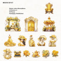 Mg040-00107 Romantic Baroque Deco Sticker 30Pc