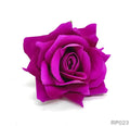 MG Traders Artificial Flowers Rp023 Rose Cloth Flower 50Pc D Purple