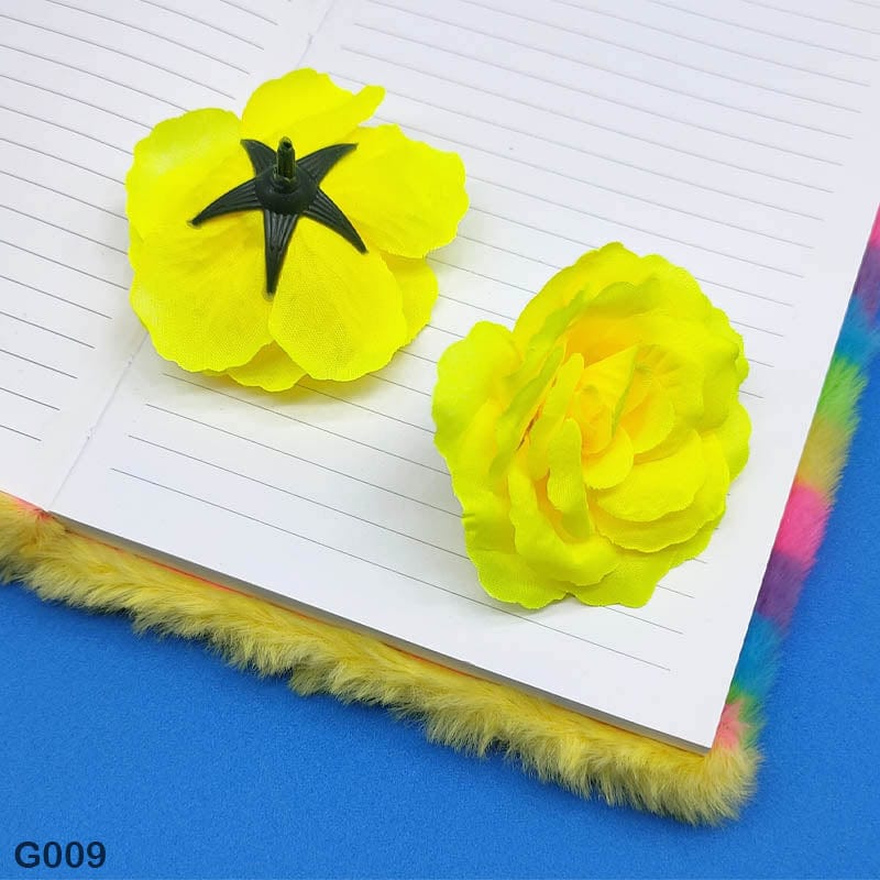 MG Traders Artificial Flower G009 Rose Flower 50Pcs (7Cm Approx)