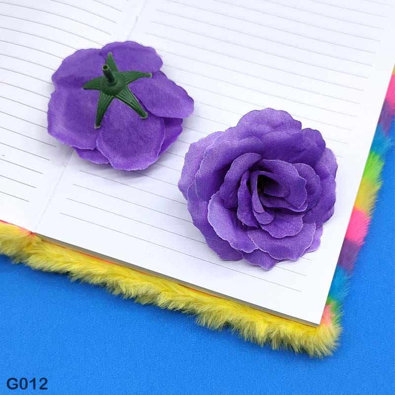 MG Traders Artificial Flower G012 Rose Flower 50Pcs (7Cm Approx)