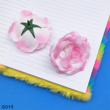 MG Traders Artificial Flower G015 Rose Flower 50Pcs (7Cm Approx)