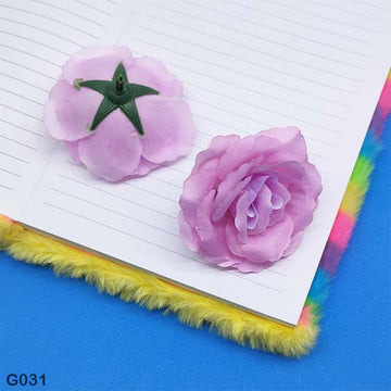 MG Traders Artificial Flower G031 Rose Flower 50Pcs (7Cm Approx)