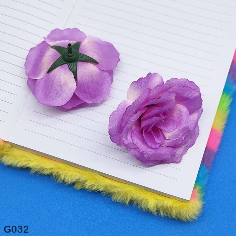 MG Traders Artificial Flower G032 Rose Flower 50Pcs (7Cm Approx)