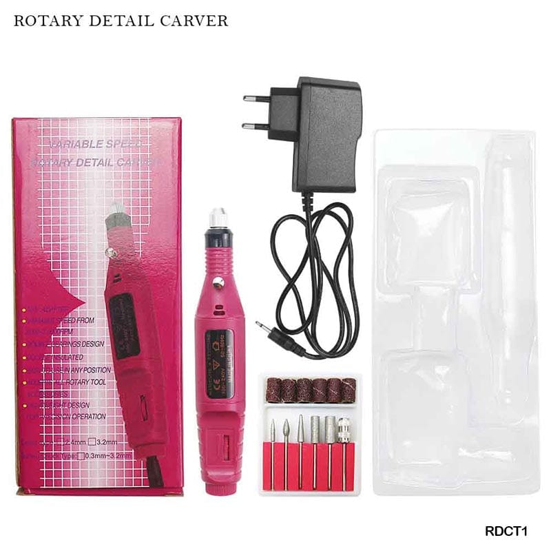 MG Traders Tools Rotary Detail Carver Tool Pink (Rdct1)