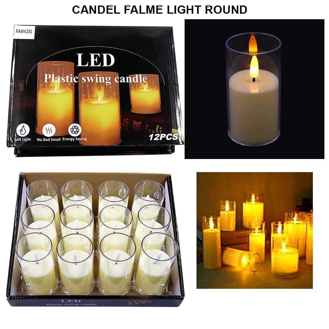 Ravrai Craft - Mumbai Branch candles Round Candles 12Pcs