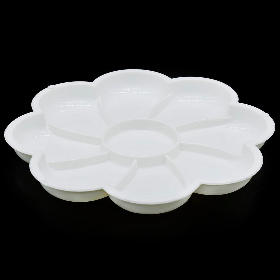 jags-mumbai Artificial Flower Round Flower small Colour Mixing Plate