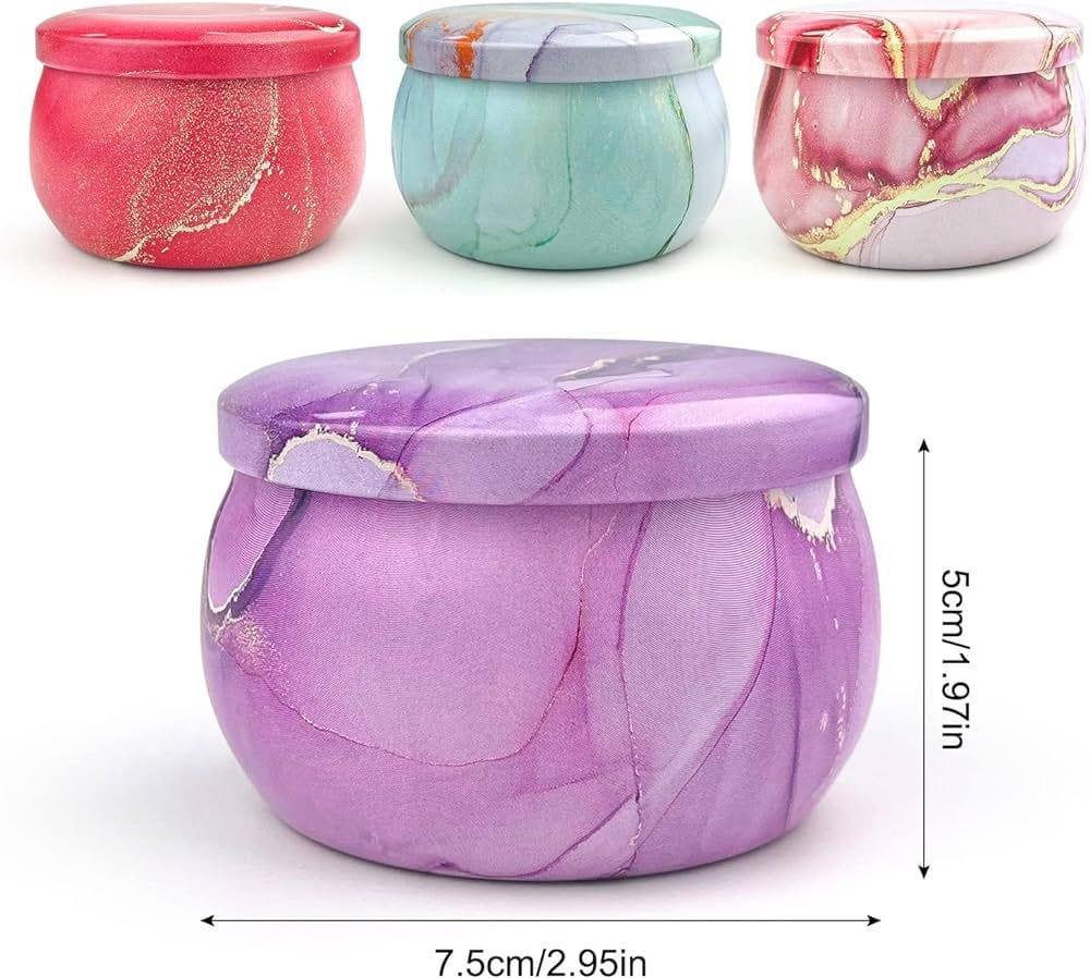 Puneet Gifts Decoration Metal Candle Jar for Timeless Ambiance Assort I Pack of 1 I