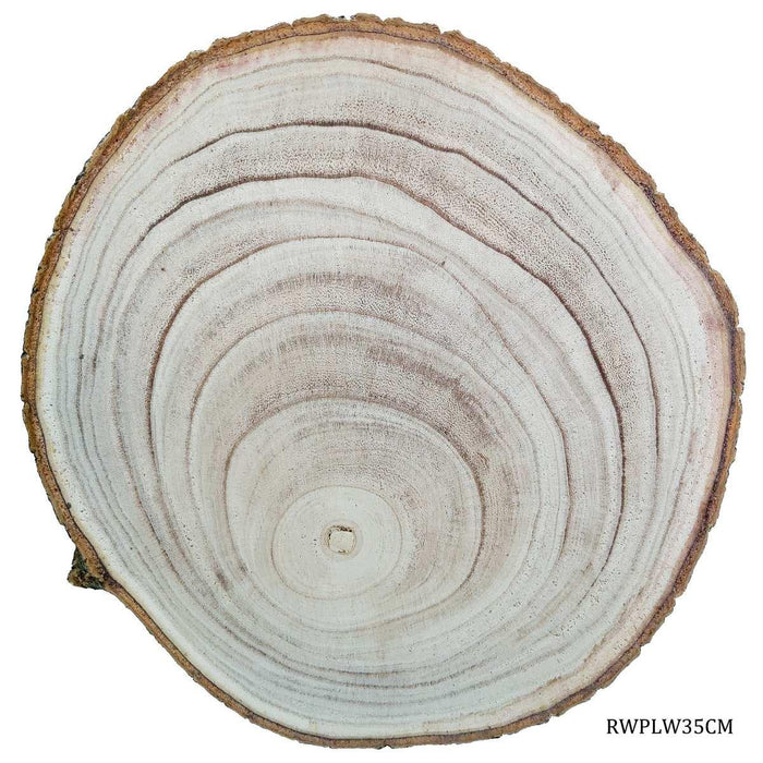 Round Wood Plate Light Weight 30cmto35cm