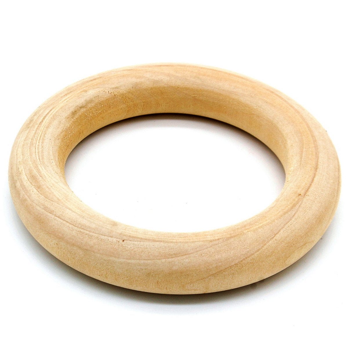 jags-mumbai Wooden Slice Round Wooden Ring 9cm