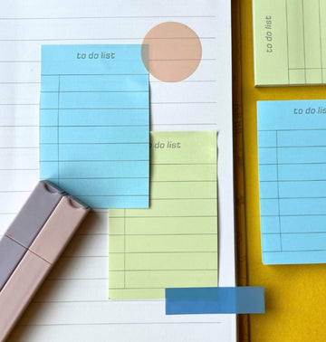 To-Do List Sticky Notes - 50 Sheets of Productivity (80 x 45mm)