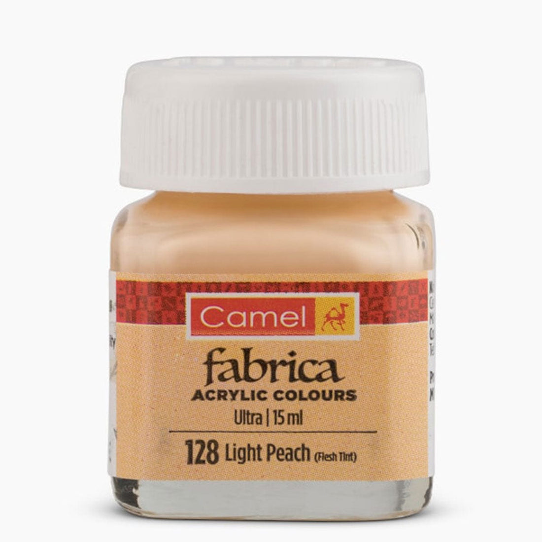 s r camel colours and mediums Camel Fabrica Acrylic Colours - 234 Light peach-15 ml