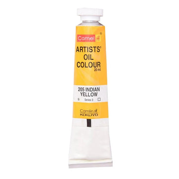 s r camel Colours and so much 205 Indian Yellow Camel Artist Oil Colour-20ml