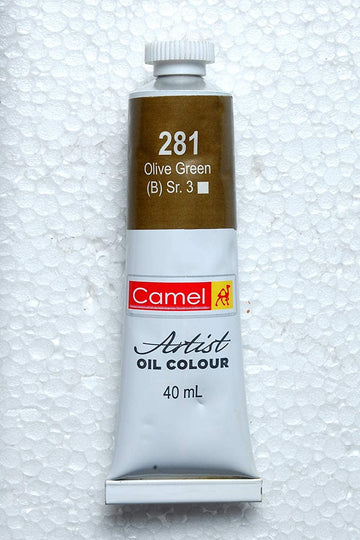 s r camel Colours and so much 281 Olive Green Camel Artist Oil -40ml