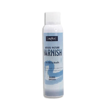 Camlin Arfina Artist’s Picture Varnish Spray - 200ml, Gloss Finish, Non-Yellowing, for Oil and Acrylic Paintings
