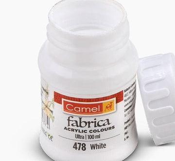 478 White camel Fabrica acrylic colours-100ml