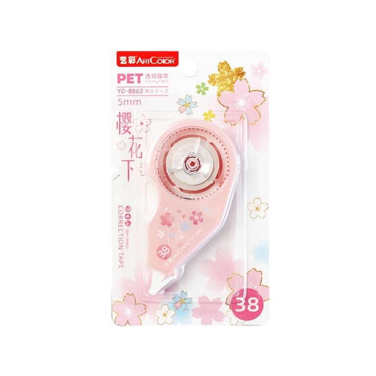 Sun-Int-Mumbai correction tape Sakura  Pastel Morandi Correction Tape - 5M