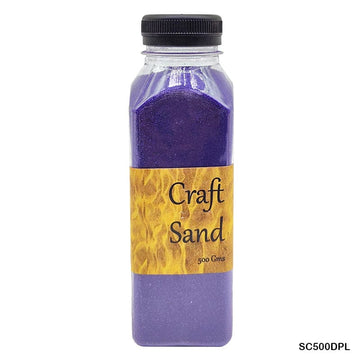 MG Traders 1 Resin Art & Supplies Sand Color 500Gm Botel (Sc500Dpl) Dark Purple