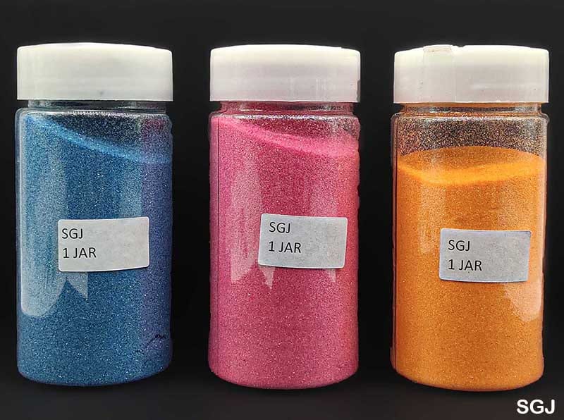 MG Traders Glitter Powder Sand Glittered Jar (Sgj)