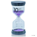 jags-mumbai Sand & Clock Timers Sand Timer Plastic Round Glass 10 Minute