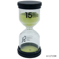 Sand Timer Plastic Round Glass 15 Minute A-11715M