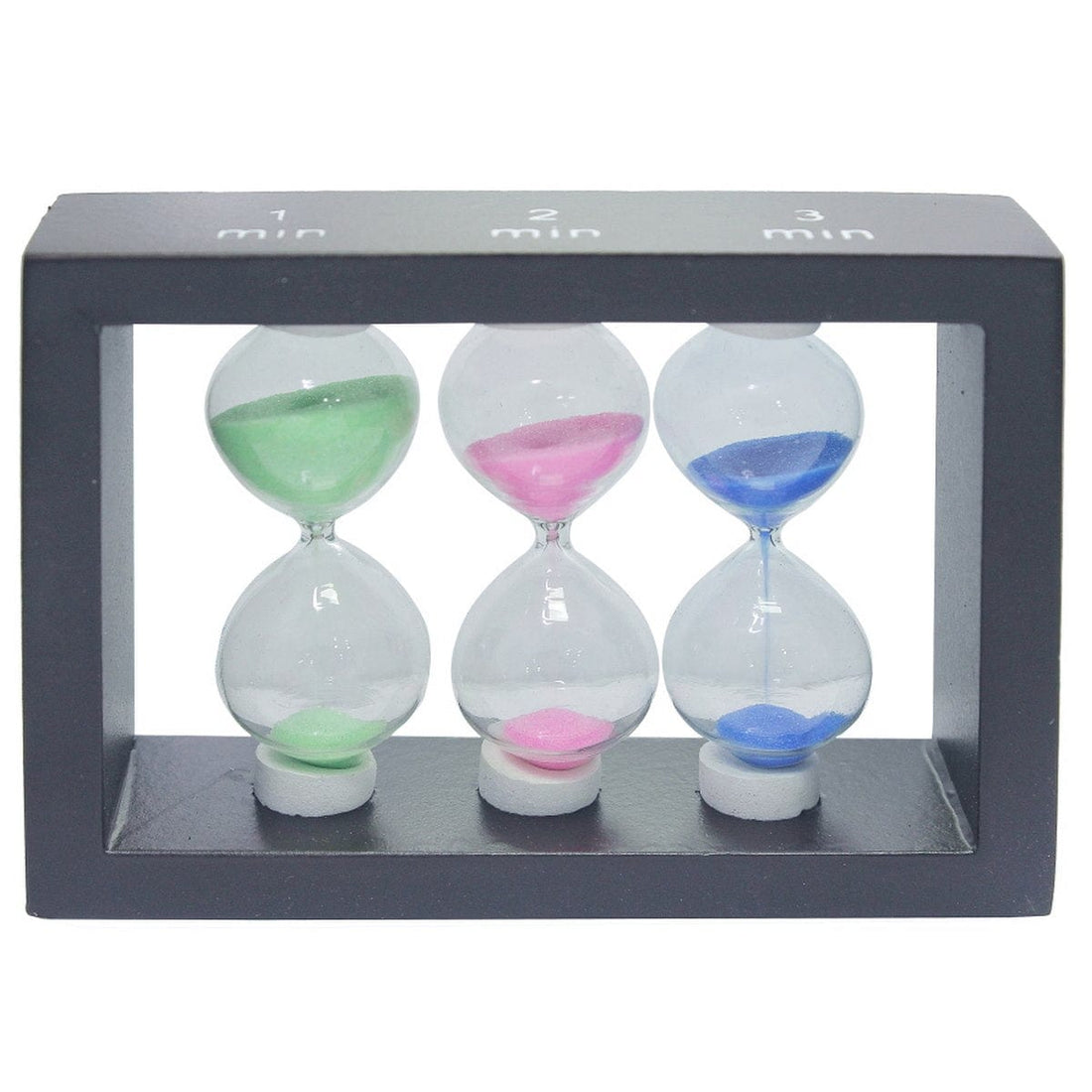 jags-mumbai Sand & Clock Timers Sand Timer Wooden 3in1