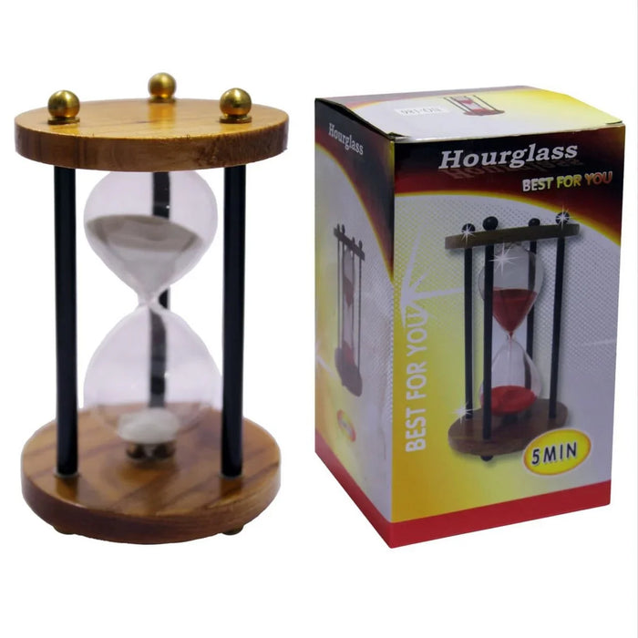 Sand Timer Wooden 5min