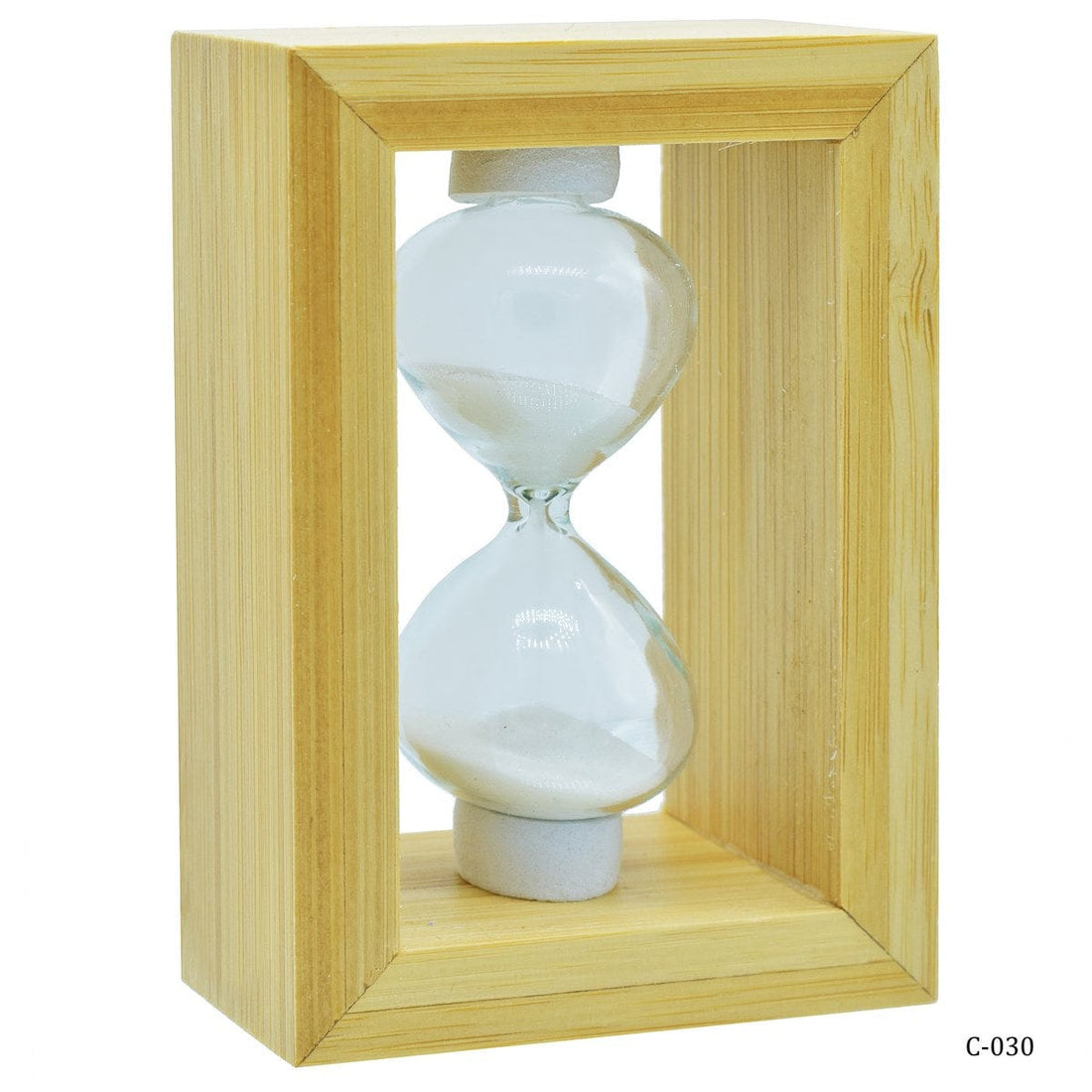 jags-mumbai Sand & Clock Timers Sand timer wooden small 3.4 x 2.3inch