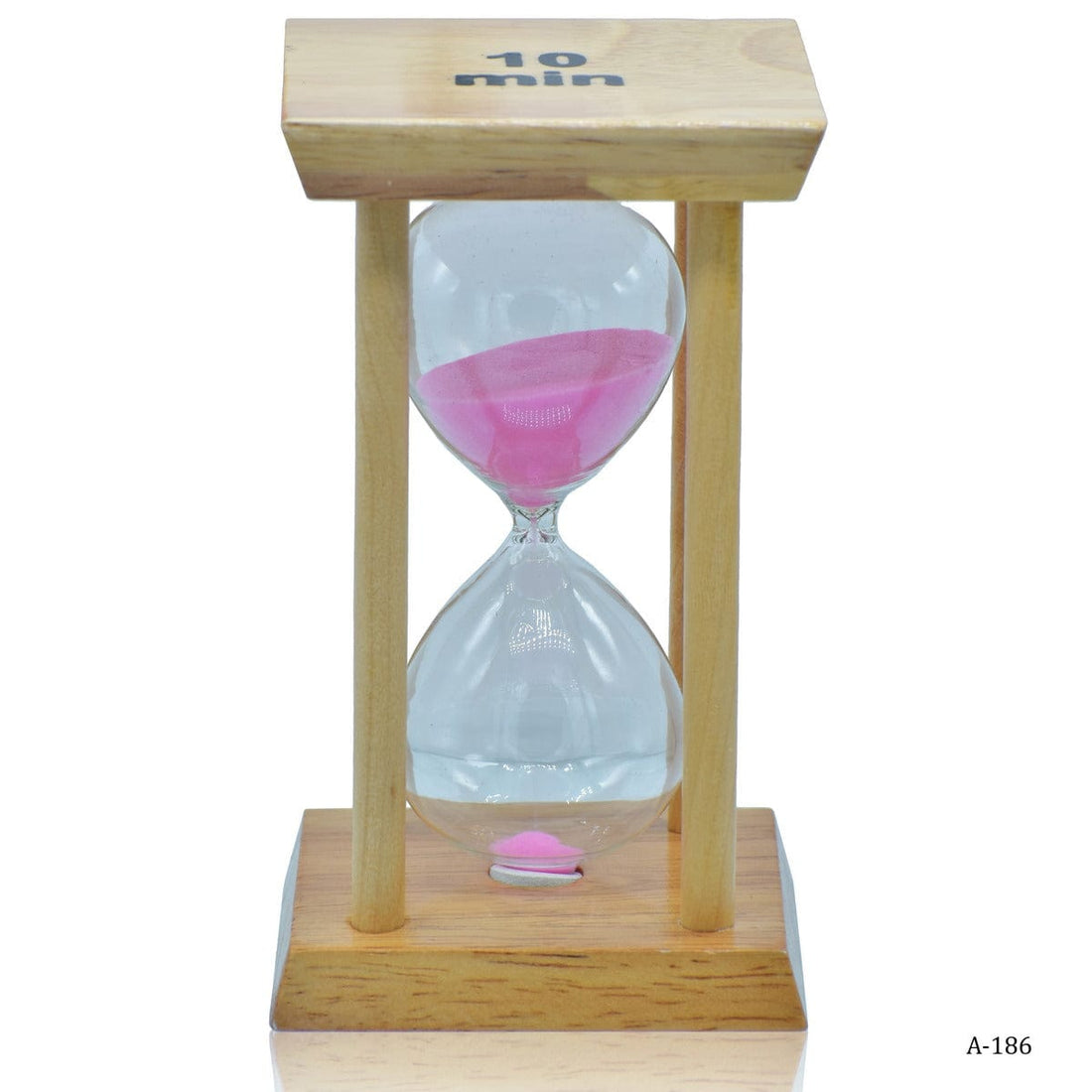 jags-mumbai Sand & Clock Timers Sand Timer Wooden Square Model 10 Minutes