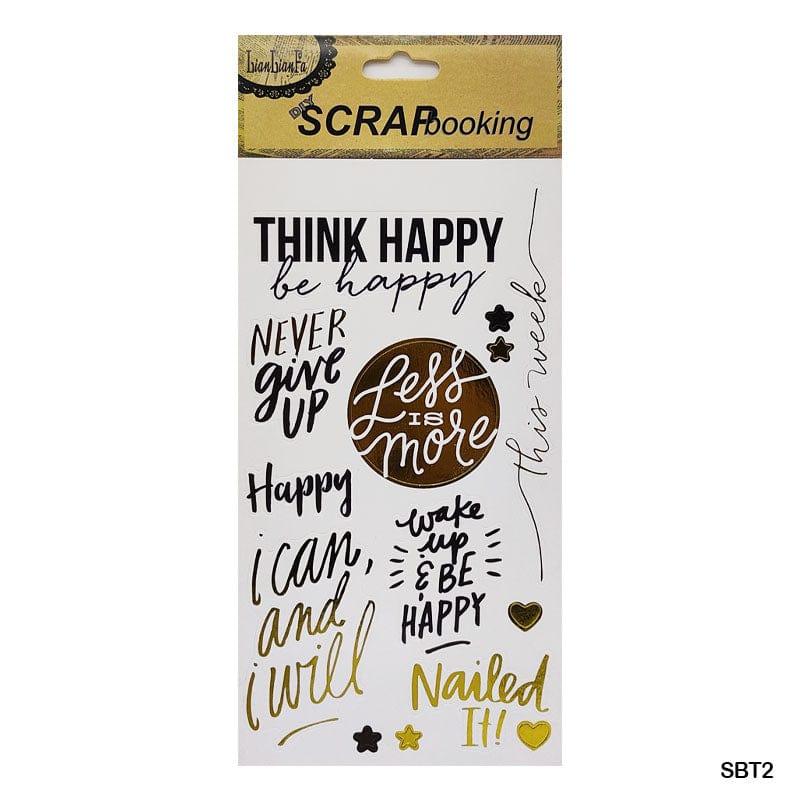 Scrap Book Sticker Sbt2 – Inkarto