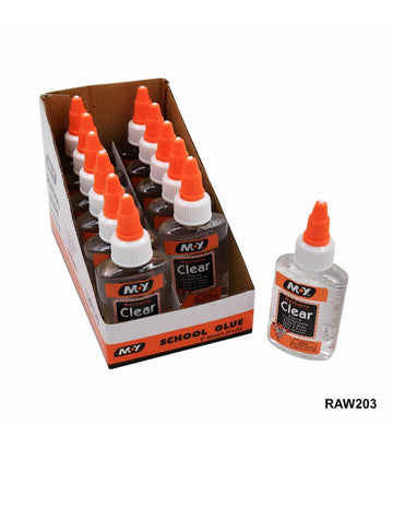 School Clear Glue 40Ml My-203 Raw203 | INKARTO