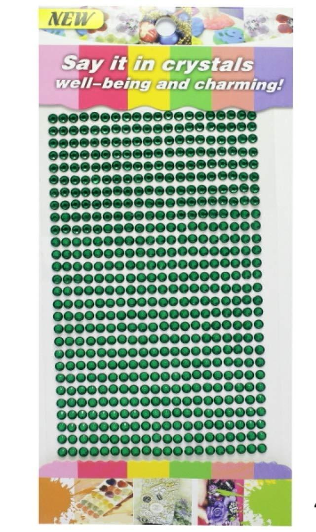 School project stickers diamond pattern- Dark Green