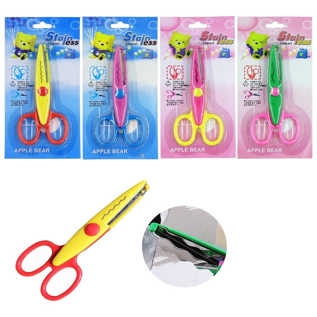 Ravrai Craft - Mumbai Branch Scissors & Pins Scissors Zigzag 1Pc