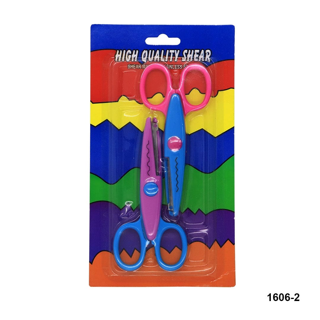 Ravrai Craft - Mumbai Branch Scissors & Pins Scissors Zigzag 2Pcs