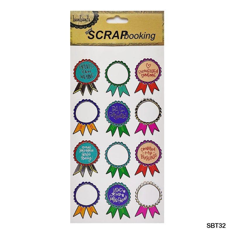 Scrap Book Sticker Code Sbt32 – Inkarto