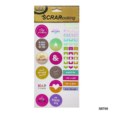 Scrap Book Sticker        Code  Sbt69